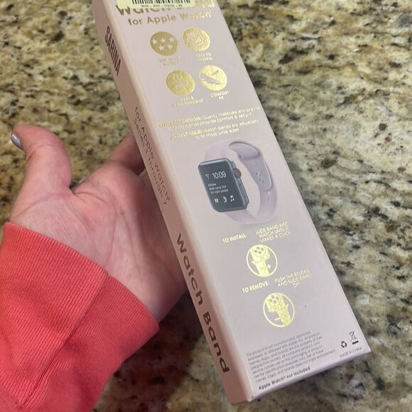 Apple I watch wrist band replacement fits 42, 44 and 45mm - Picture 9 of 10